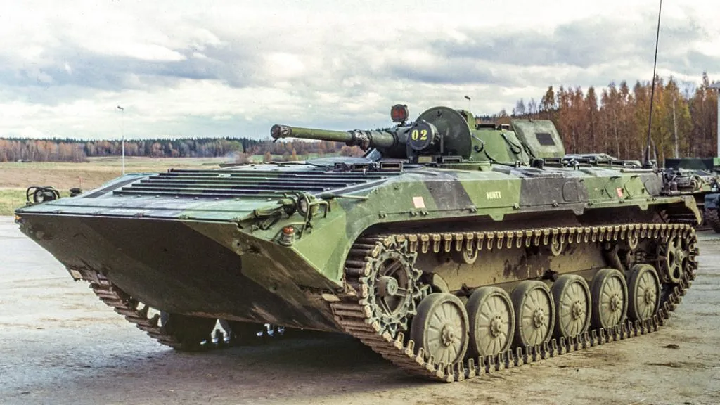 Pbv 501 infantry combat vehicle, or modernized BMP-1