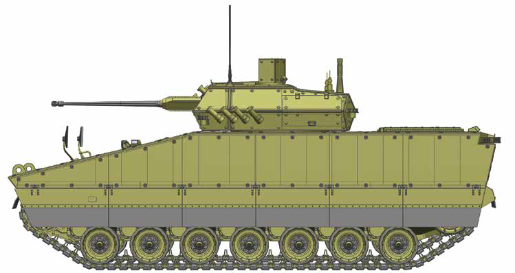 Why do Poles Need Heavy CBWP IFV That Weighs As Much As a Full-Fledged T-64B Tank, Conceptual image of the Polish CBWP heavy infantry fighting vehicle, Wojsko i Technika