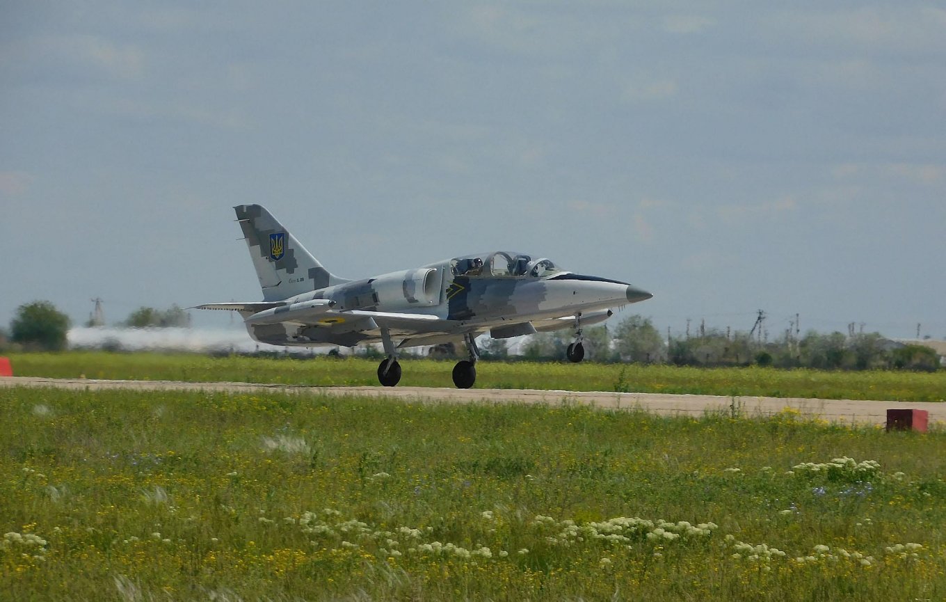 L-39 FS jet trainer of the Ukrainian Air Force