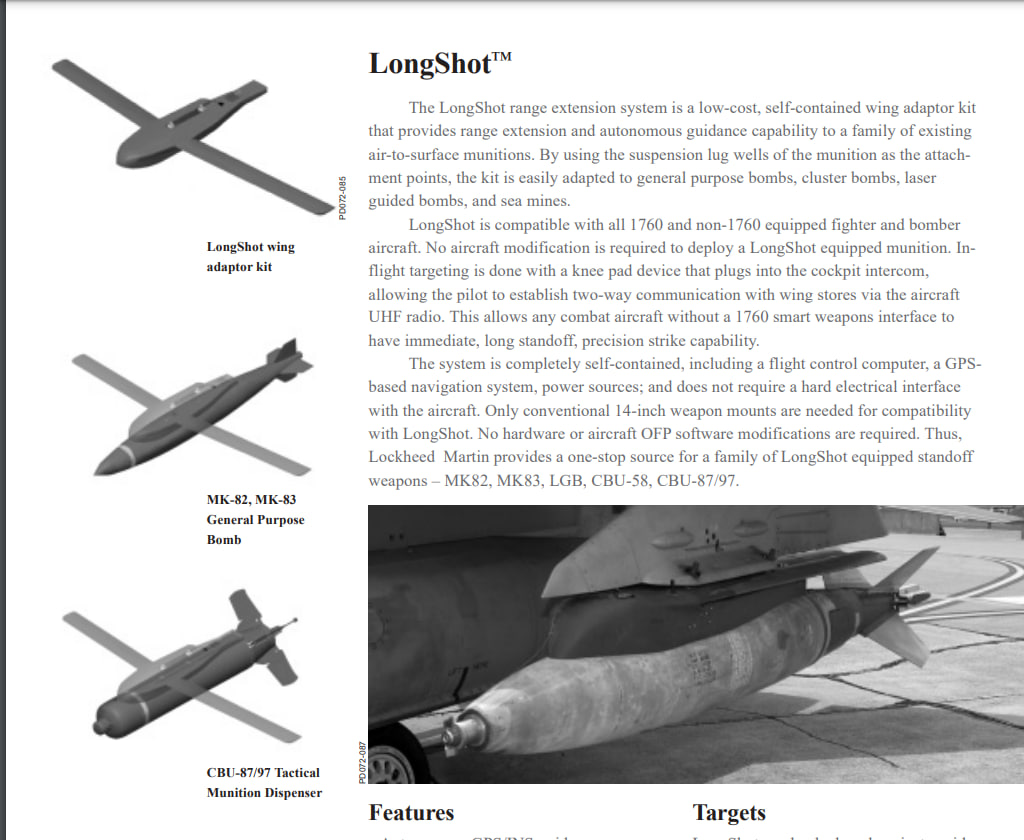The LongShot kit. Excerpt from a presentation by Lockheed Martin / Defense Express / Britain Knows How to Increase the Range of Paveway IV if those are Supplied to Ukraine