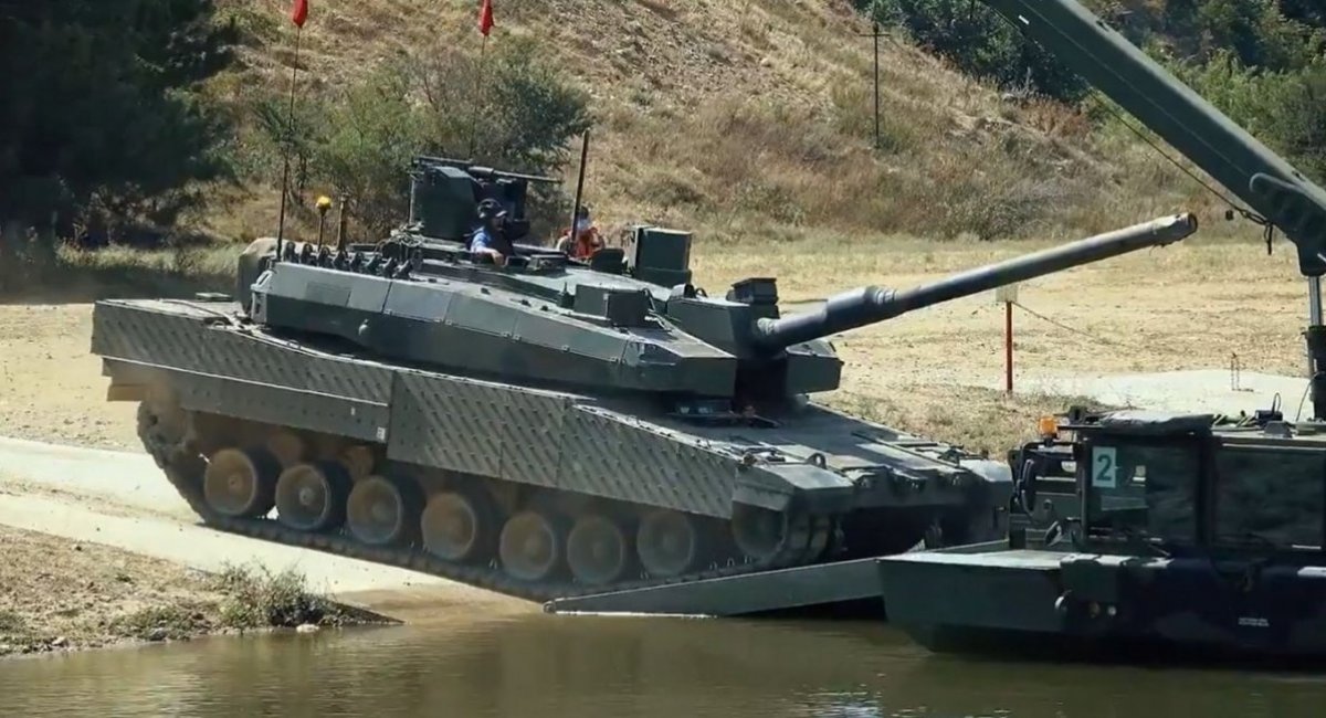 Altay prototype during mobility trials