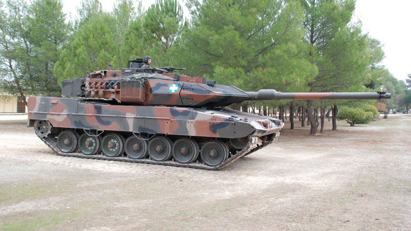Leopard 2A6 HEL, Greece