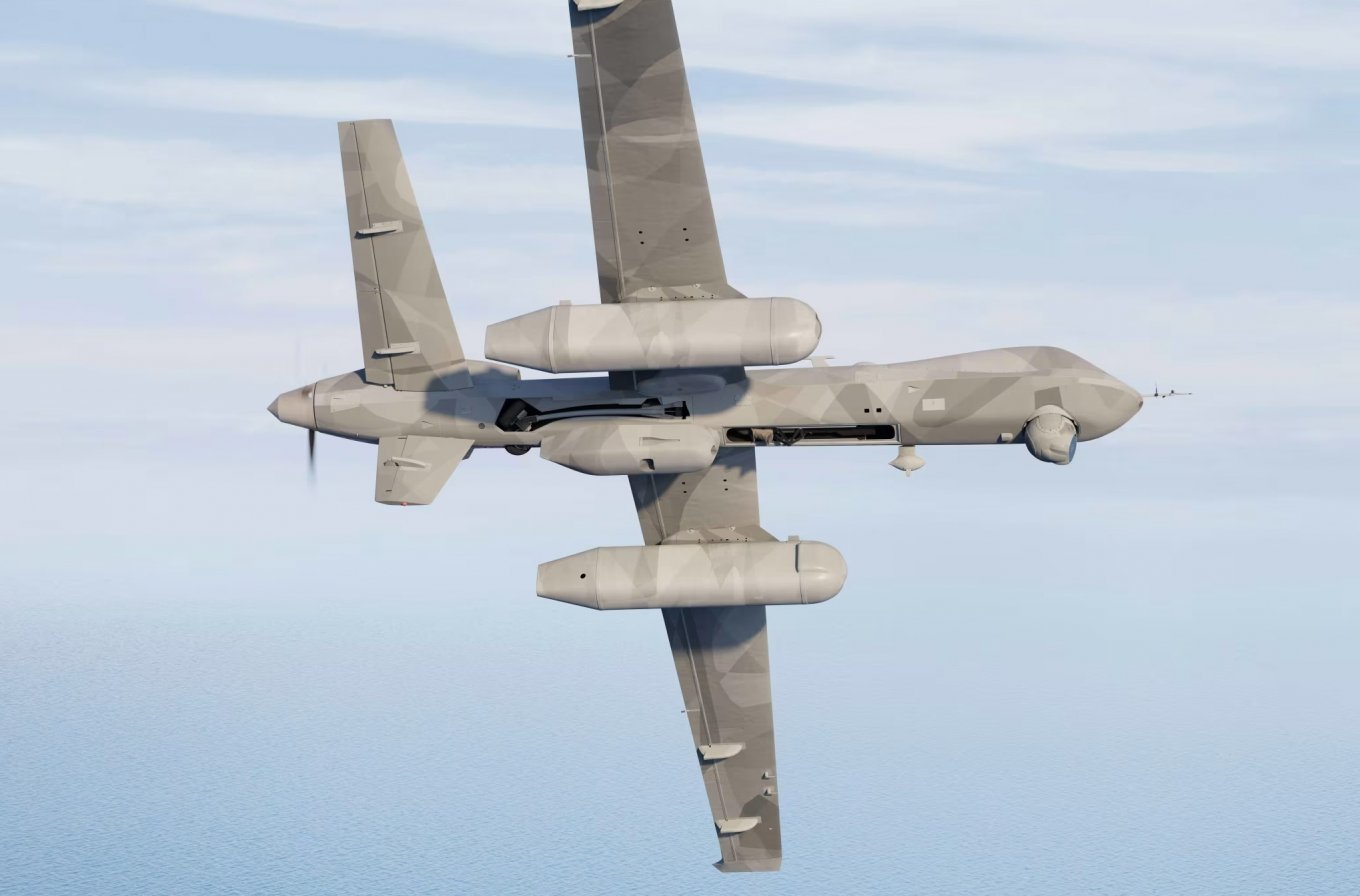 MQ-9B AEW / Defense Express / Saab Aims to Complete its MQ-9B Unmanned AWACS By 2026