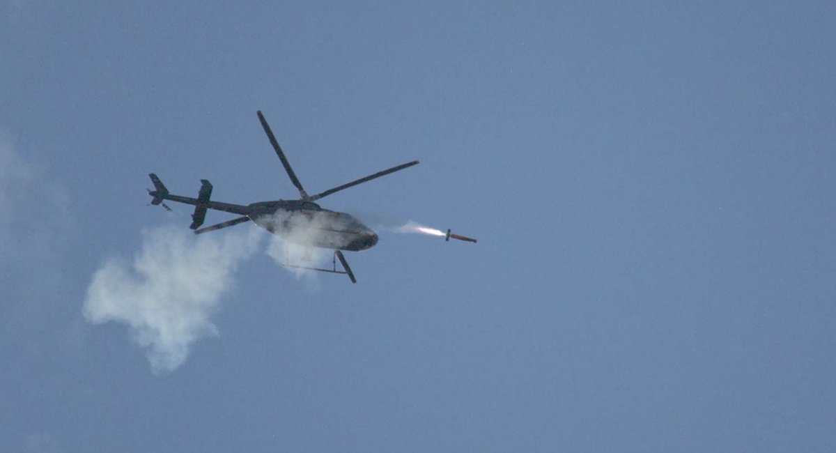 Coyote LE SR launch from a helicopter / Defense Express / Nature of the Mysterious 670 Missile For Bradley Revealed, and It Suddenly Became So Much More Interesting