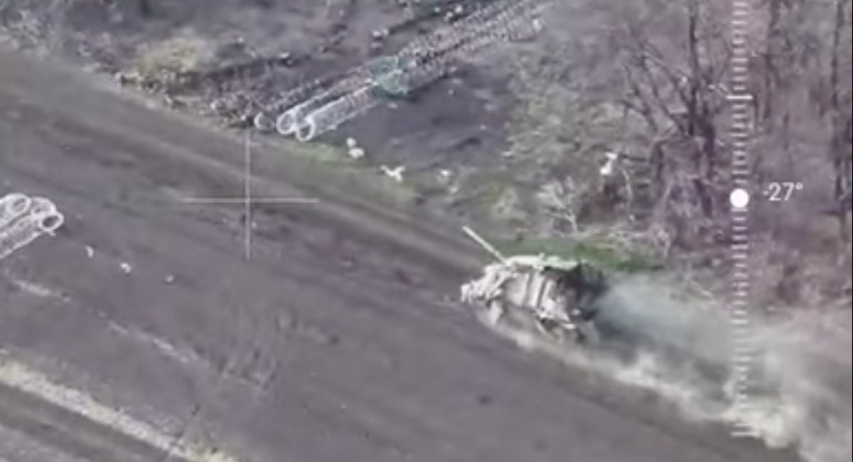 Operators of the Bulava Battalion repelled a close-range attack involving a heavily protected russian tank and infantry Defense Express Ukrainian Drones Destroy Moving and Hidden Grad Launchers