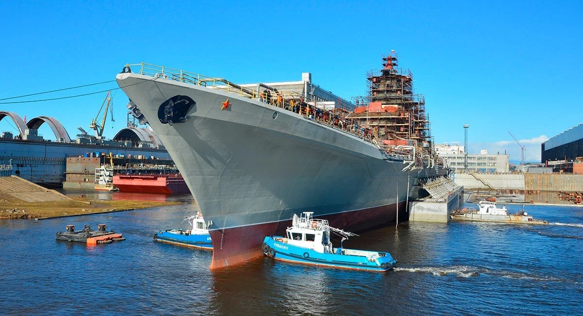 Admiral Nakhimov nuclear cruiser is in a state of perpetual need of repairs