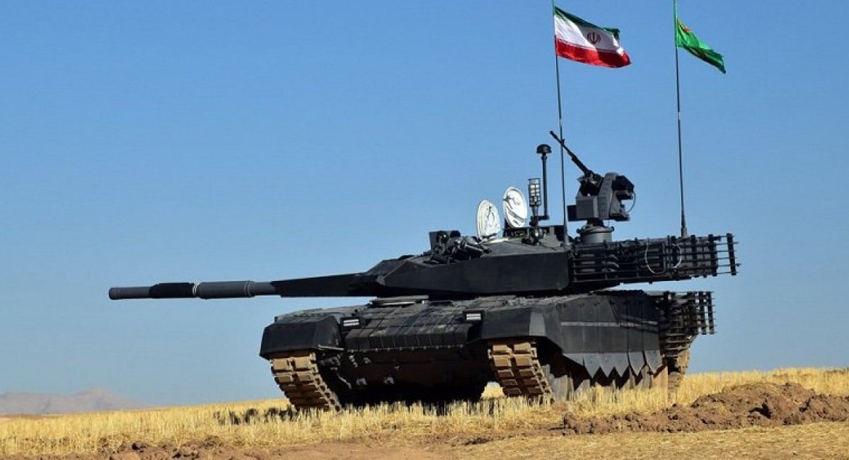 Prototype of the Karrar main battle tank