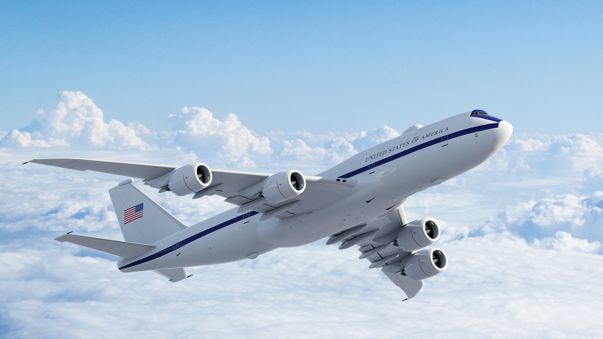 Concept rendering of the future replacement of E-4B Nightwatch / Defense Express / Doomsday Plane Developer Will Help Ukraine Set Up Air Defense Maintenance Hub