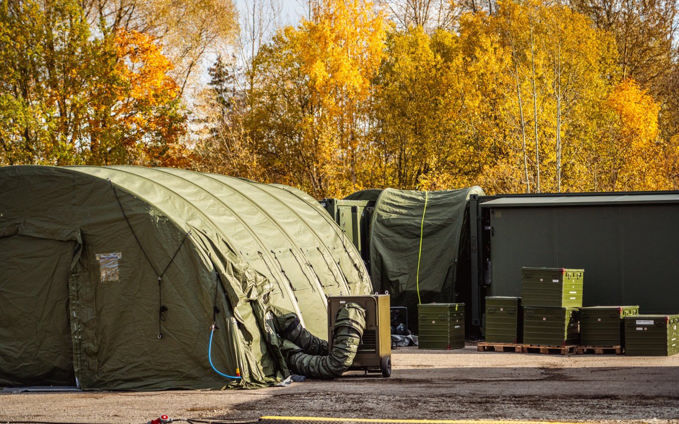 Four European Countries Transferred New Batches of Military Aid to Ukraine, stonia and Iceland have sent the next military field hospital to Ukraine, with transport vehicles donated by Germany, Defense Express