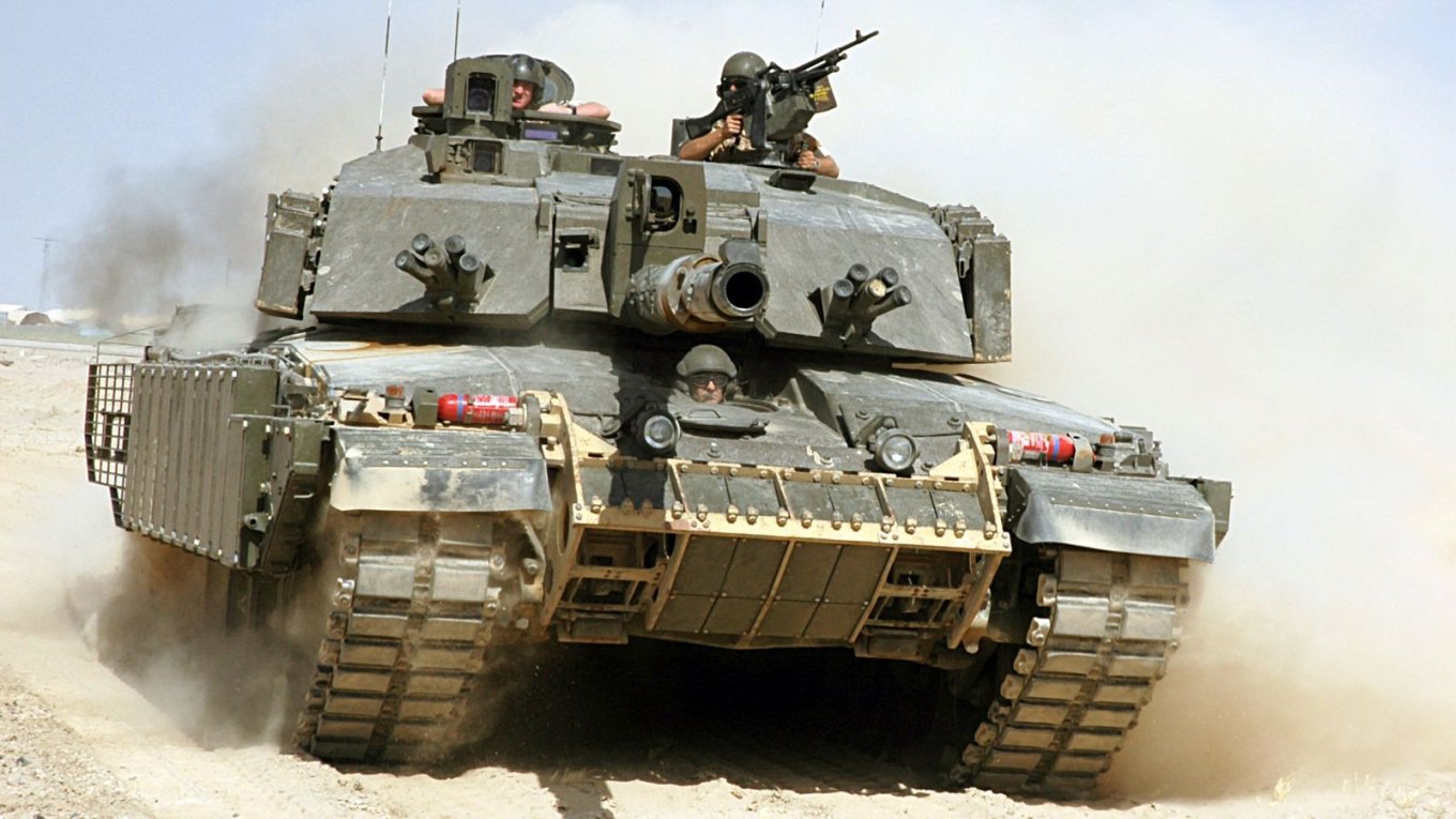 Challenger 2 tank - Illustrative photo from open sources