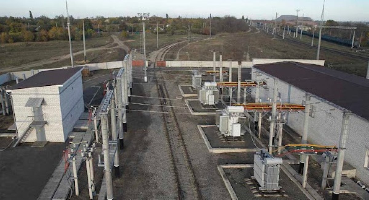 Traction substation on a russian railway station, Defense Express