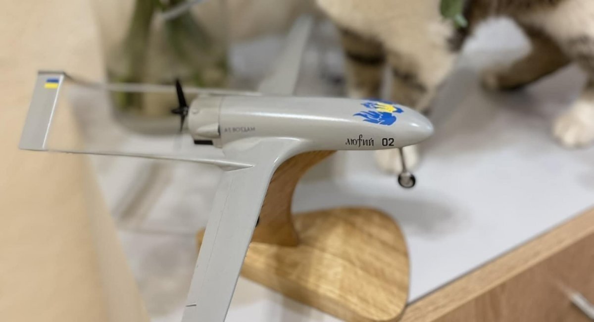 Ukraine Hit Targets in Novorossiysk, Tuapse, Where it Appears That Air Defense Equipment is Completely Absent, A model of the Lyutyi kamikaze drone, which is currently being used for strikes against russia, Defense Express