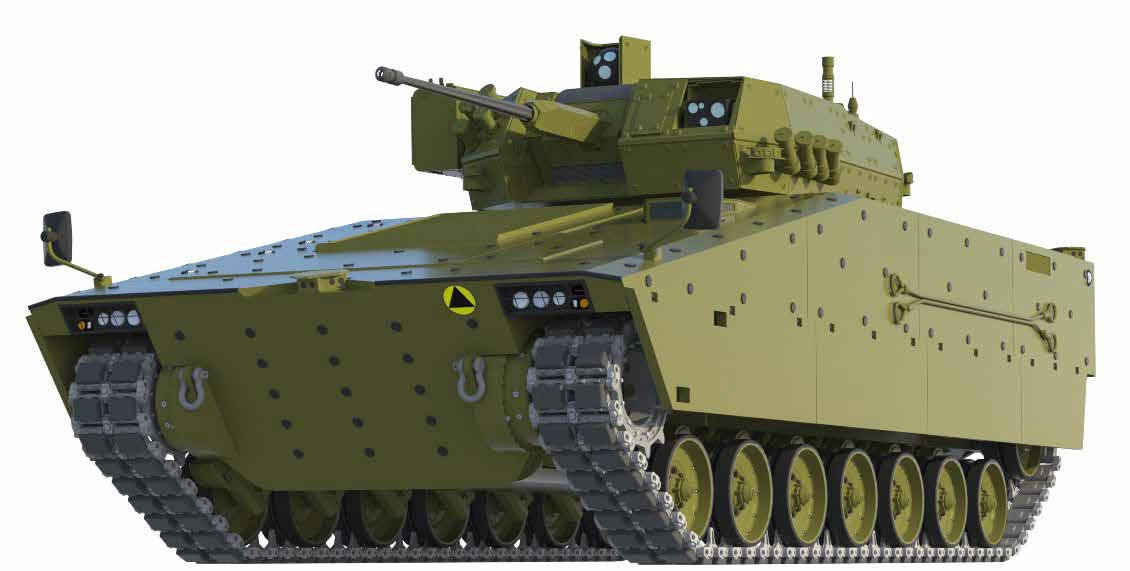 Why do Poles Need Heavy CBWP IFV That Weighs As Much As a Full-Fledged T-64B Tank, Conceptual image of the Polish CBWP heavy infantry fighting vehicle, Wojsko i Technika