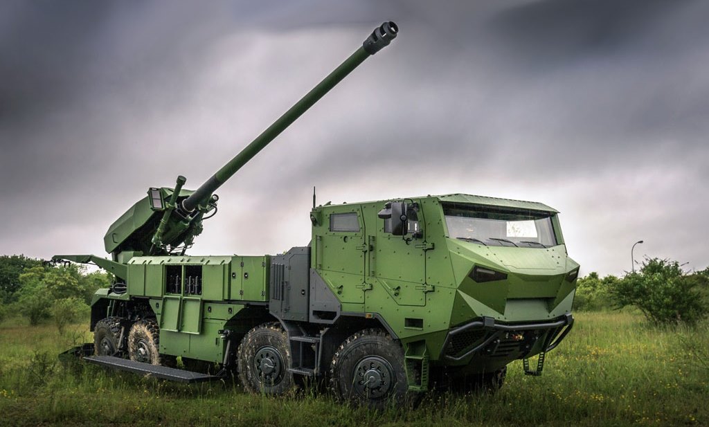 The French Nexter CAESAR (8×8) 155 mm/52 calibre artillery system is based on a Tatra 8×8 chassis with a protected forward control cab, France to Deliver More Caesar Howitzers to Ukraine, Defense Express