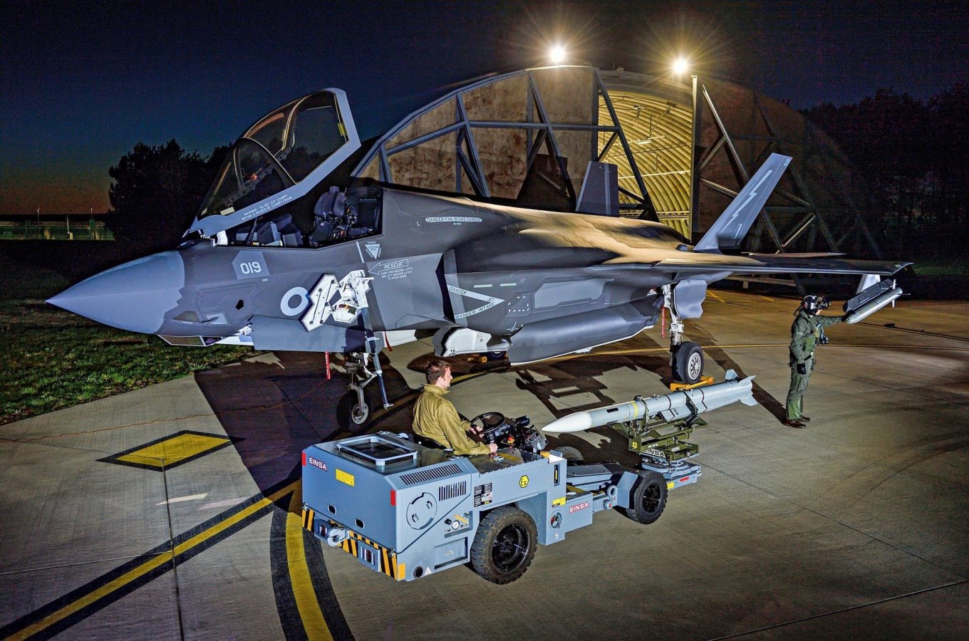 Poland to Buy New AIM-120D Missiles — Now More Expensive Than Meteors, Meteor missile on a British F-35B during tests