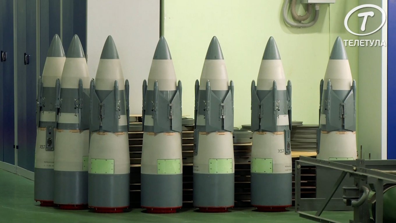 Production of warheads for 9M544 guided missiles from Tornado-S air defense system