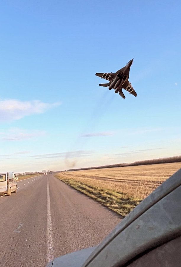 Low pass of Ukrainian MIG-29, Ukraine’s General Staff Operational Report: Defense Forces Continue to Eliminate russia’s Troops While Another Wave of Mobilization Being Prepared in Occupied Crimea,Defense Express