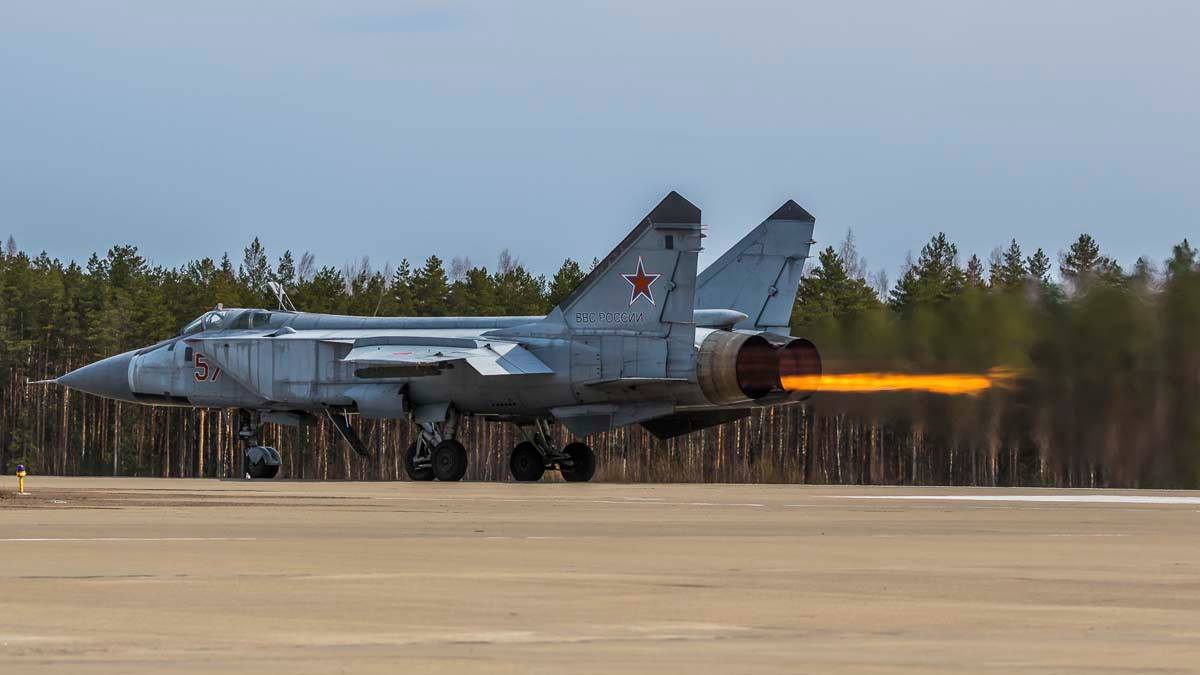 The D-30F6 engine of the MiG-31 was never known as a reliable part of the propulsion system