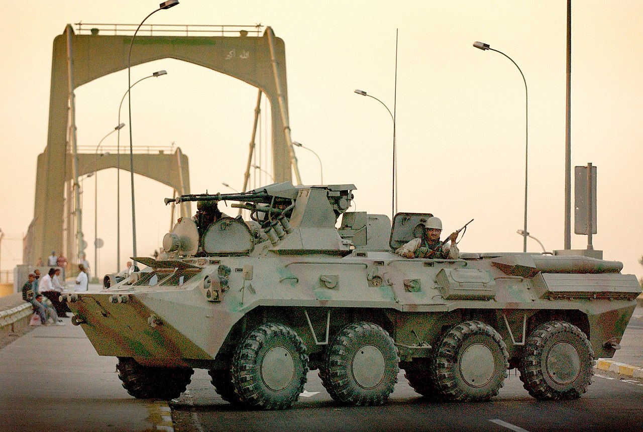 How Ukrainian BAU-23x2 RCWS Ended Up on South African Ratel IFV in Rwanda, BTR-94 armored personnel carrier of Iraqi National Guard