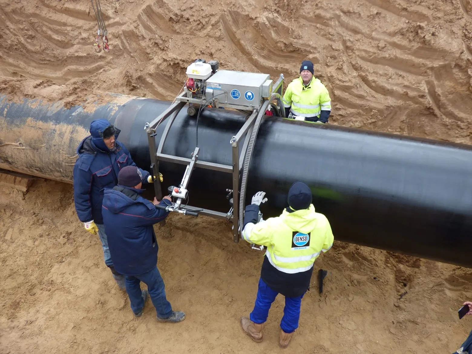 Carrying out work on the gas pipeline section, Explosions in russia Disable Central Asia-Center Gas Pipeline