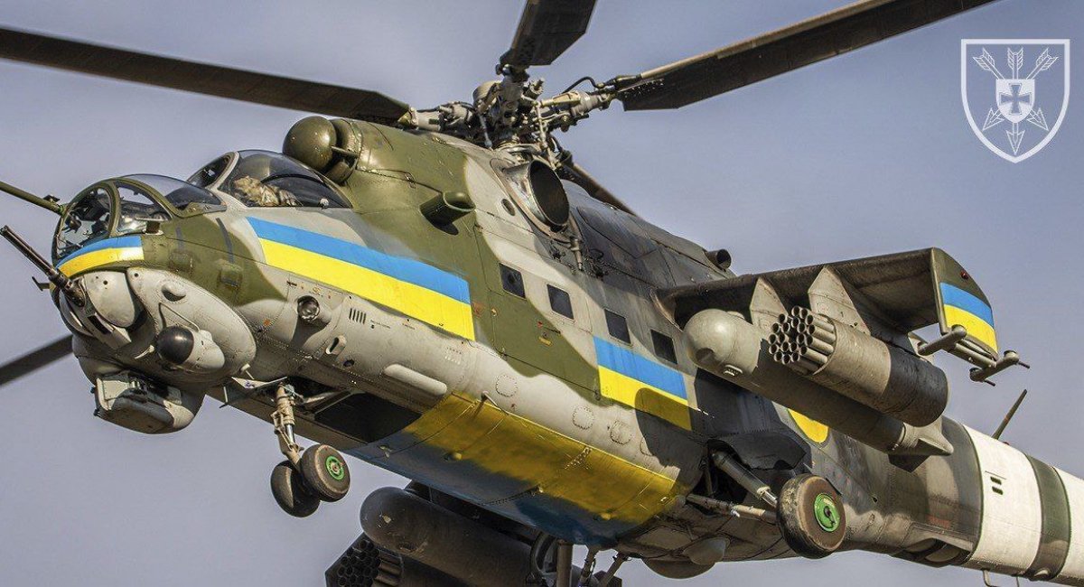 Ex-Czech Mi-24 helicopter in a service with the Armed Forces of Ukraine, Defense Express