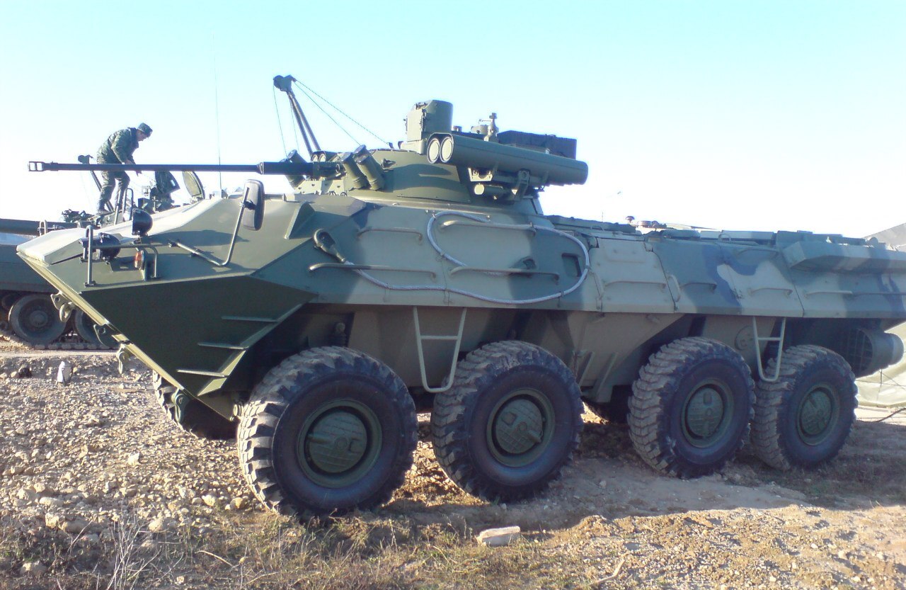 russian BTR-90 in 2008