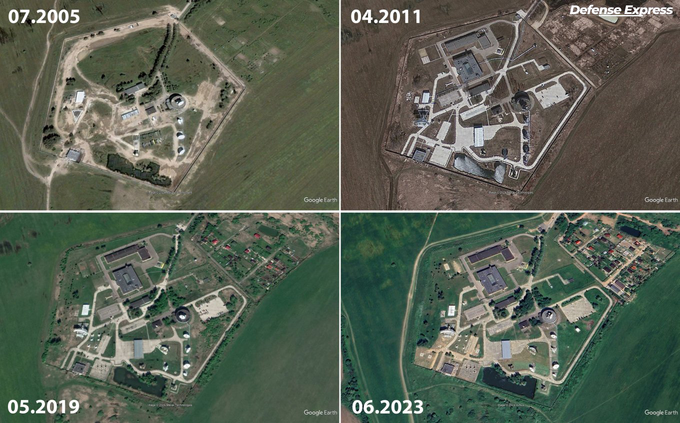 The progressive development of the new antenna field at the military unit 34608 / Defense Express / Mysterious Gudok: What is the Strategic Intelligence Center Attacked by Ukraine Near Moscow