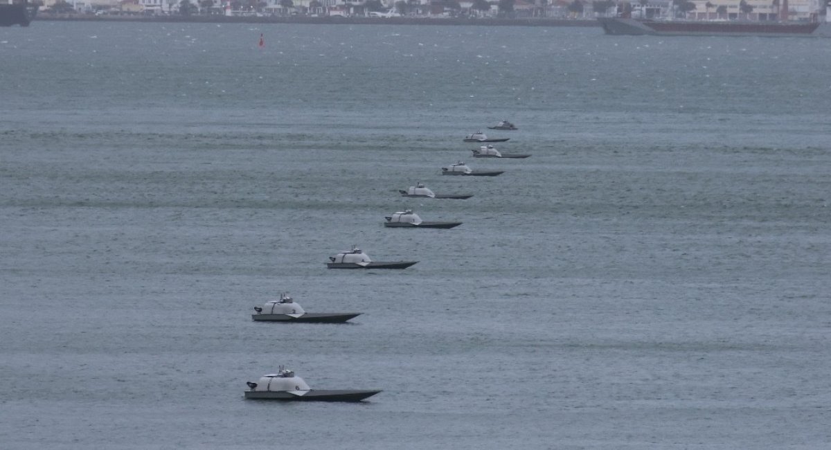The Rampage drones Defense Express Poland's JW Formoza Unit Trains with the U.S.-Made Sea Drones, Imitating Ukrainian Tactics