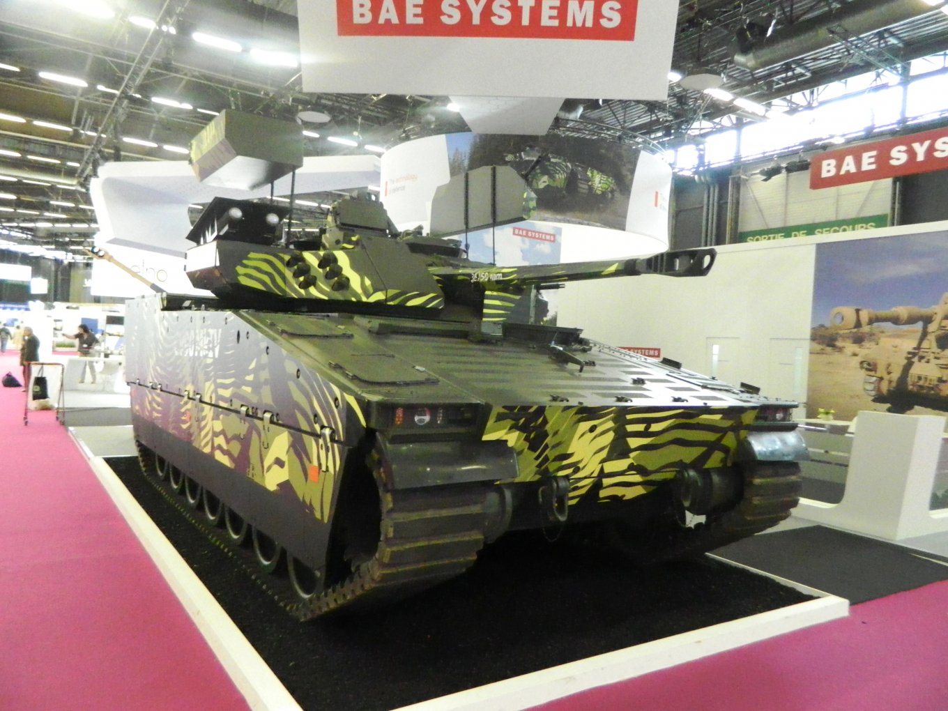 CV90 Mk IV IFVpresented by BAE Systems on Eurosatory-2018 defense exhibition in Paris, Valerii Riabykh, Defense Express