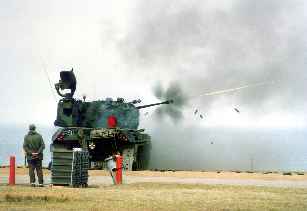 A Gepard firing at the German army's Hohwacht Bay training area, 1987, Germany Changed its Position: Ukraine Receive Gepard Anti-Aircraft Tanks,Defense Express