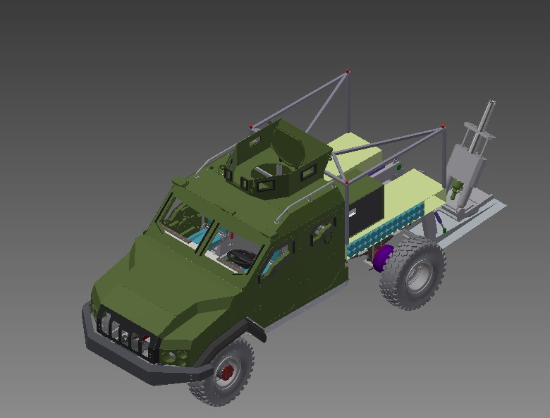 Mobile mortar complex “Smereka”, Defense Express