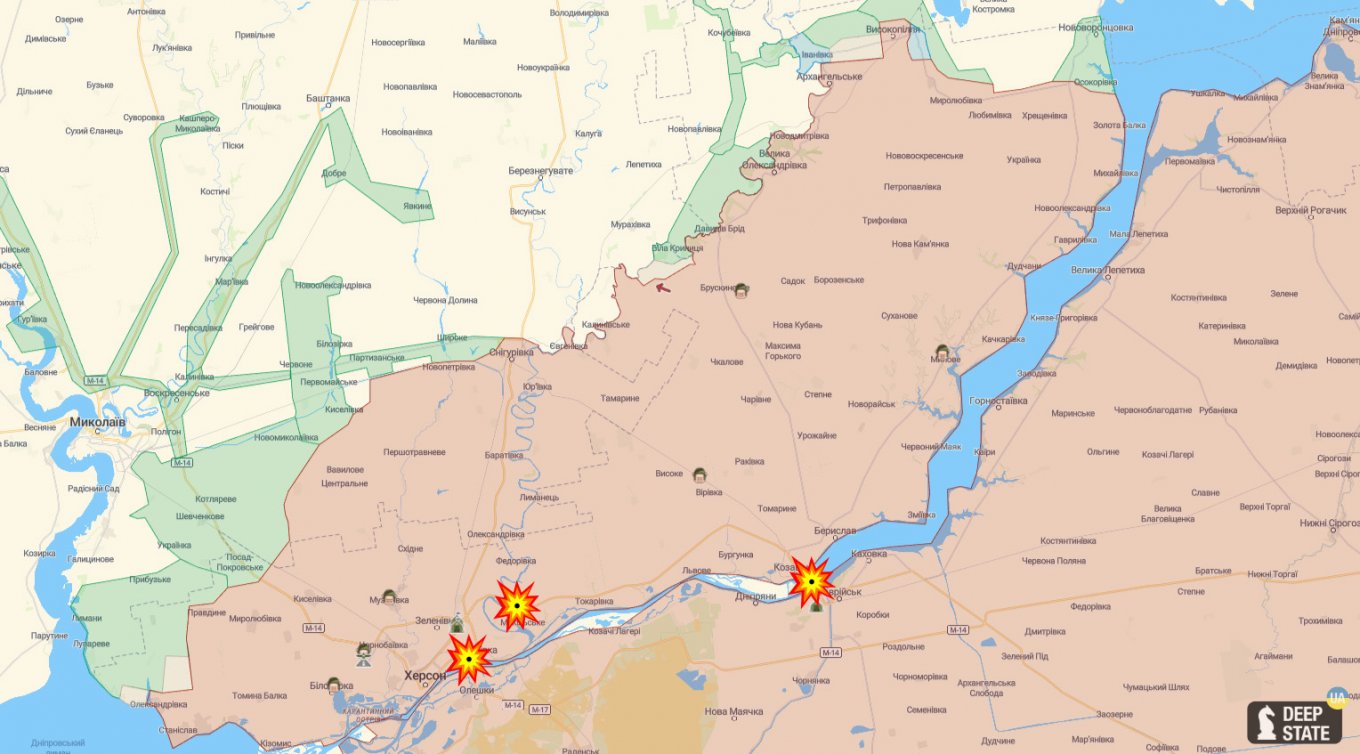 The Armed Forces of Ukraine On the Way to Complete russian Army Isolation Near Kherson: All Bridges Are Struck, Defense Express, war in Ukraine, Russian-Ukrainian war