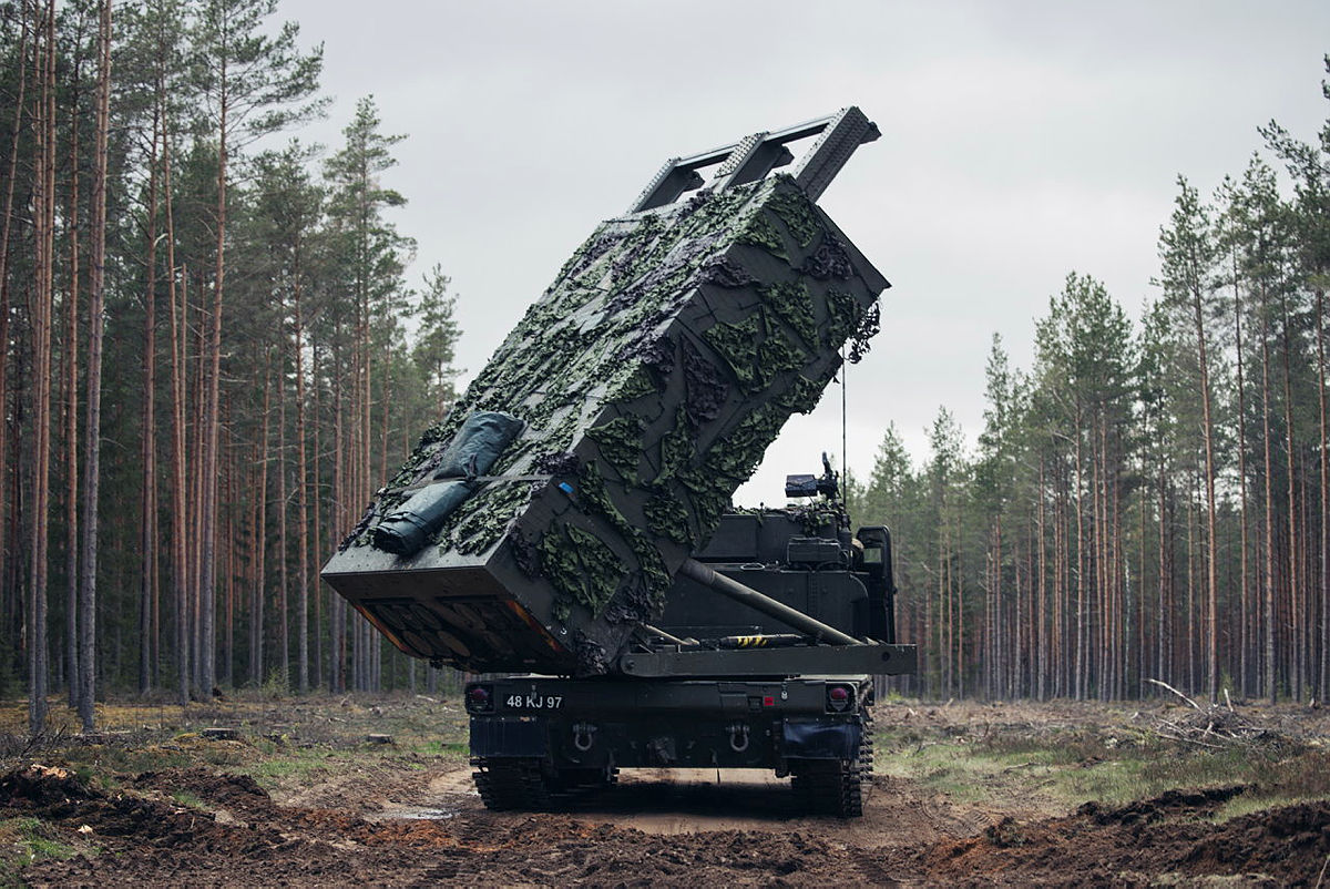 M270 missile system / Photo credit: Corporal Vincent Price/UK MOD