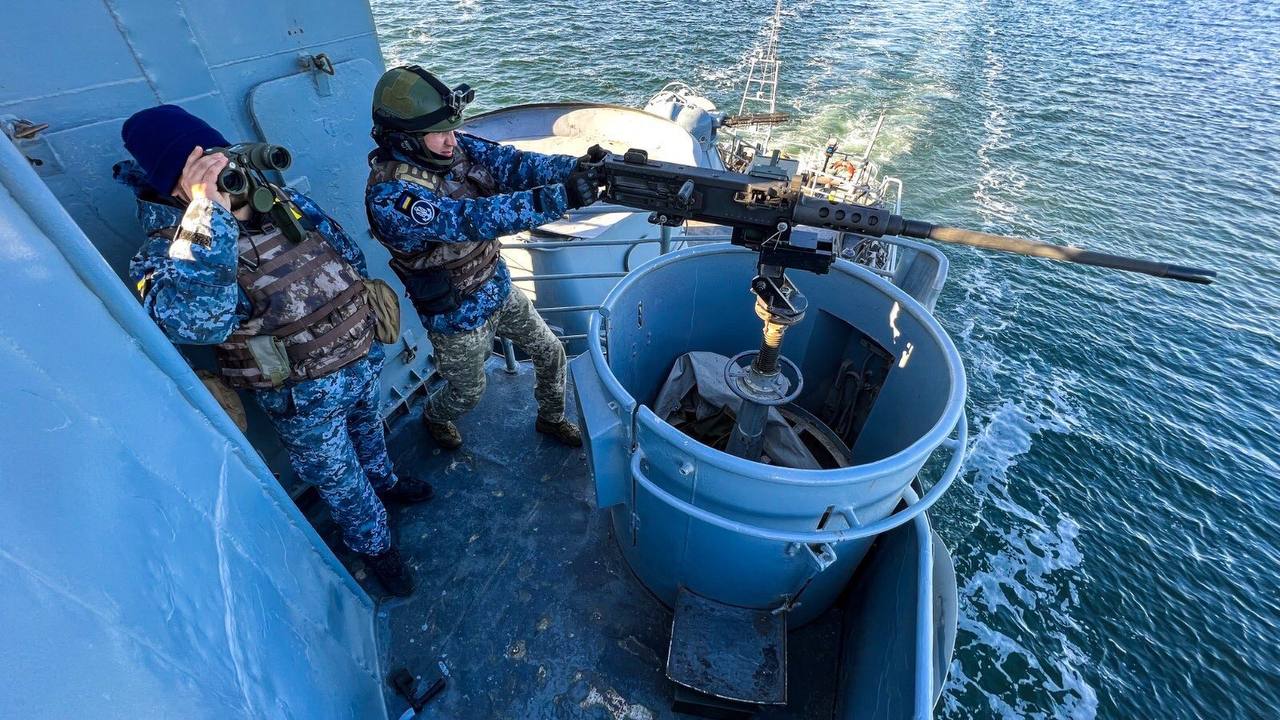 Ukrainian marines play important role in intercepting russian missile attacks and land operations