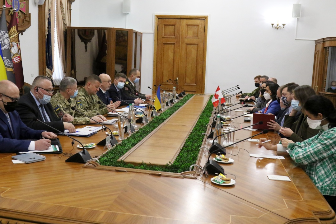 Ukraine and Canada defense ministers discussed Ukraine's military needs and Canada's promised aid packag / Photo credit: MOD of Ukraine, Defense Express