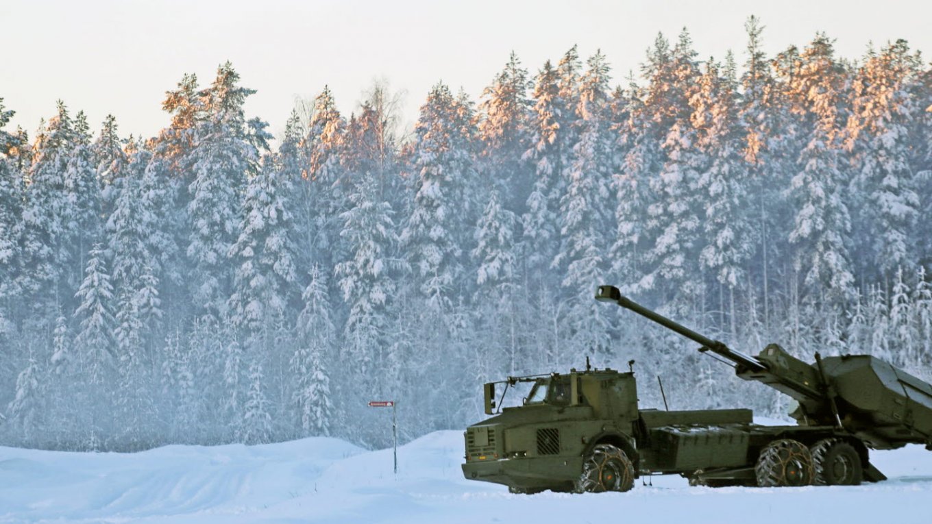 Swedish Archer artillery system