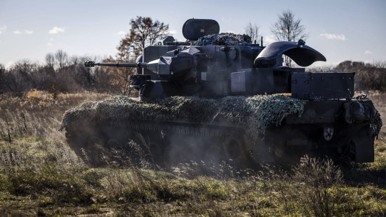 Flakpanzer Gepard in service with the Armed Forces of Ukraine, October 2022