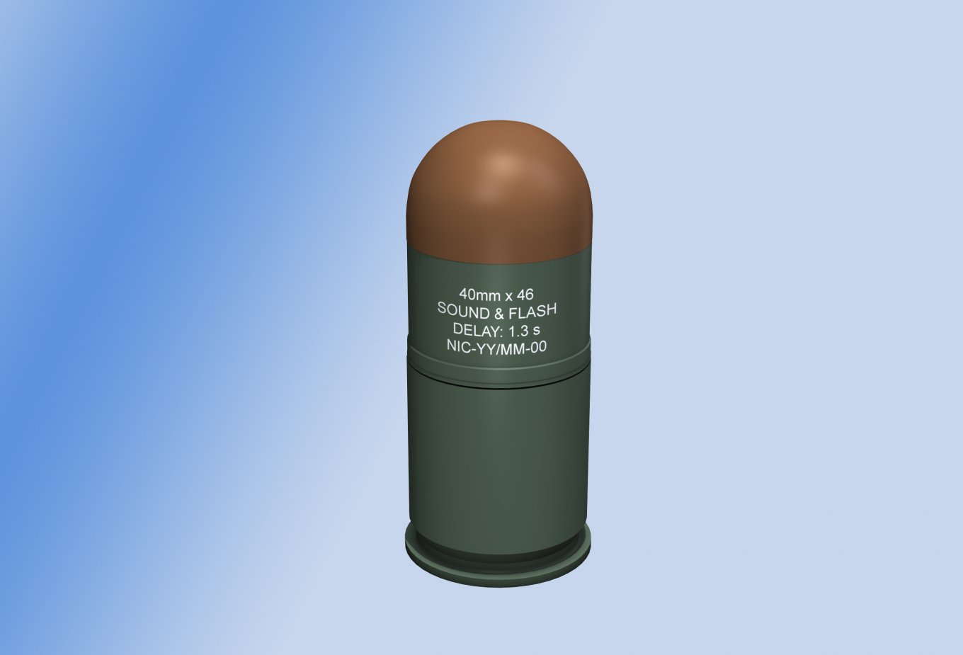 40x46 mm LV flash-bang grenade