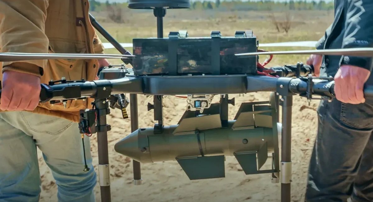 The Firefly guided munition / Photo credit: Ukraine's Ministry of Defense