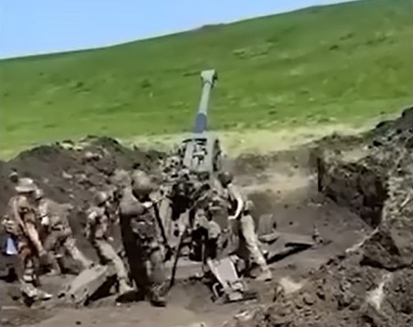 M777 Light Towed Howitzer in service in Ukraine, Ukraine's Armed Forces Destroy Another Russian Artillery Battery Trying to Fight Like in Syria, Defense Express