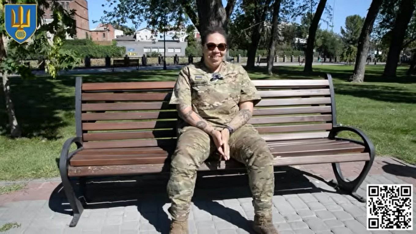 American Frontline Medic Glenna Manchego, BabyDoc, Defends Ukraine Now to Live Here After