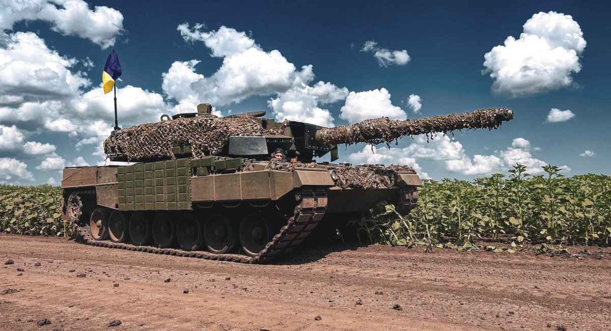 Leopard 2 main battle tank of the Armed Forces of Ukraine