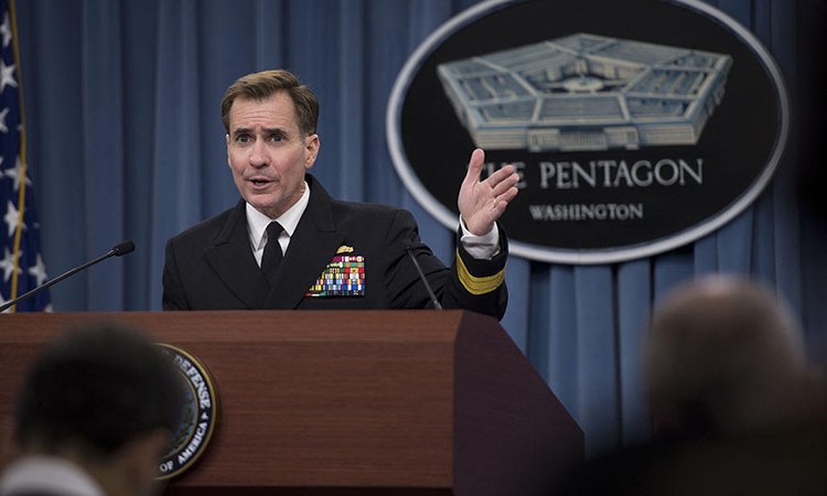 the Pentagon’s press secretary, John Kirby, Defense Express