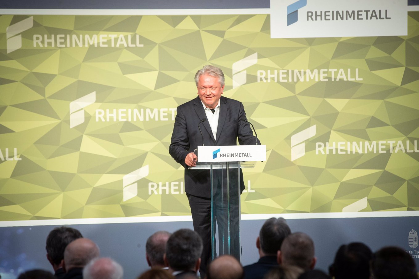 Armin Papperger, CEO of Rheinmetall Defense Express Rheinmetall Expands Production Capabilities for Weapons and Military Equipment in Ukraine