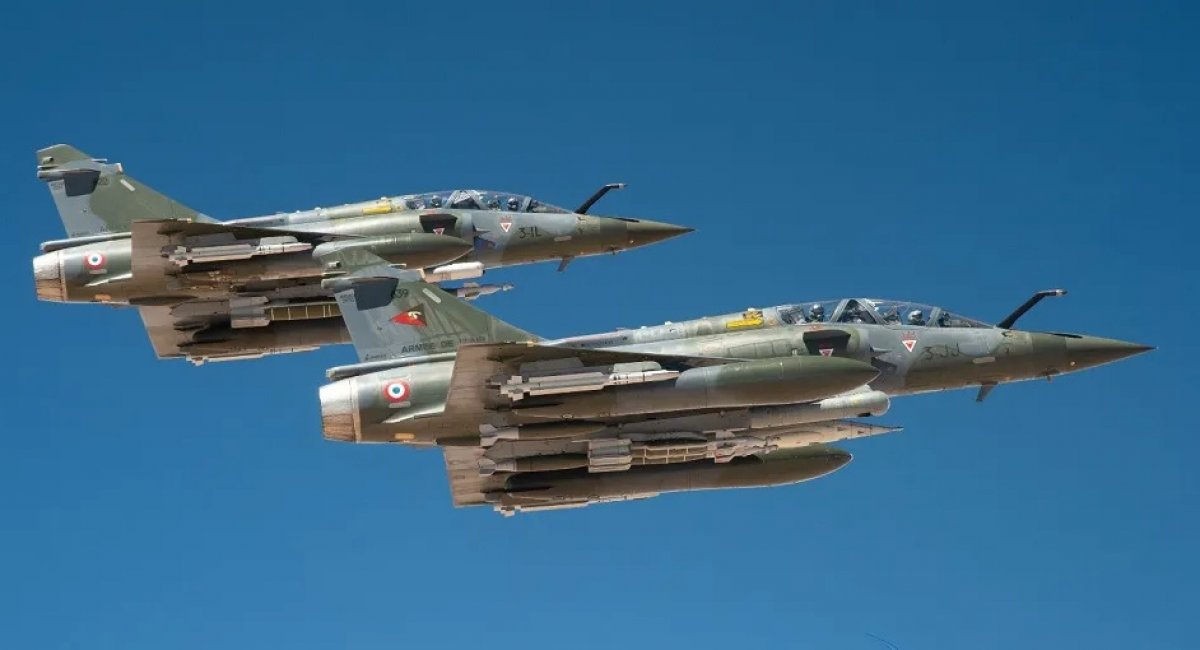 French Mirage 2000D attack aircraft