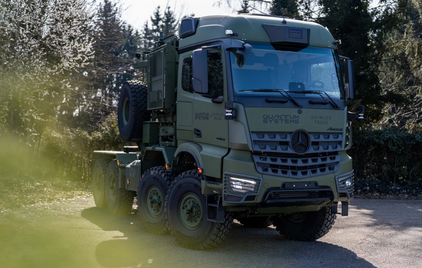 Quantum Systems Expands Support for Ukraine with Autonomous Trucks and UGVs for Testing by the National Guard, Defense Express