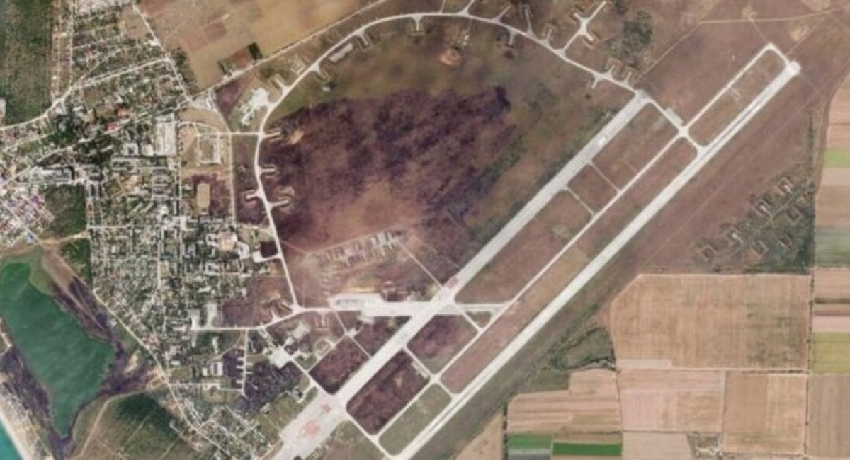 The Saky military airfield Defense Express