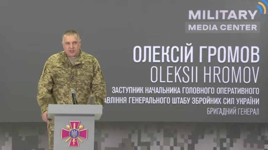 Deputy Chief of the Main Operational Department of the General Staff of the Armed Forces of Ukraine, Oleksiy Gromov,, Defense Express