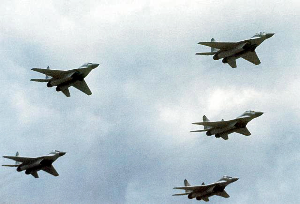 Defence Express / Archive photo of Eritrean Air Force's MiG-29 fighter jets / Photo credit: Madote