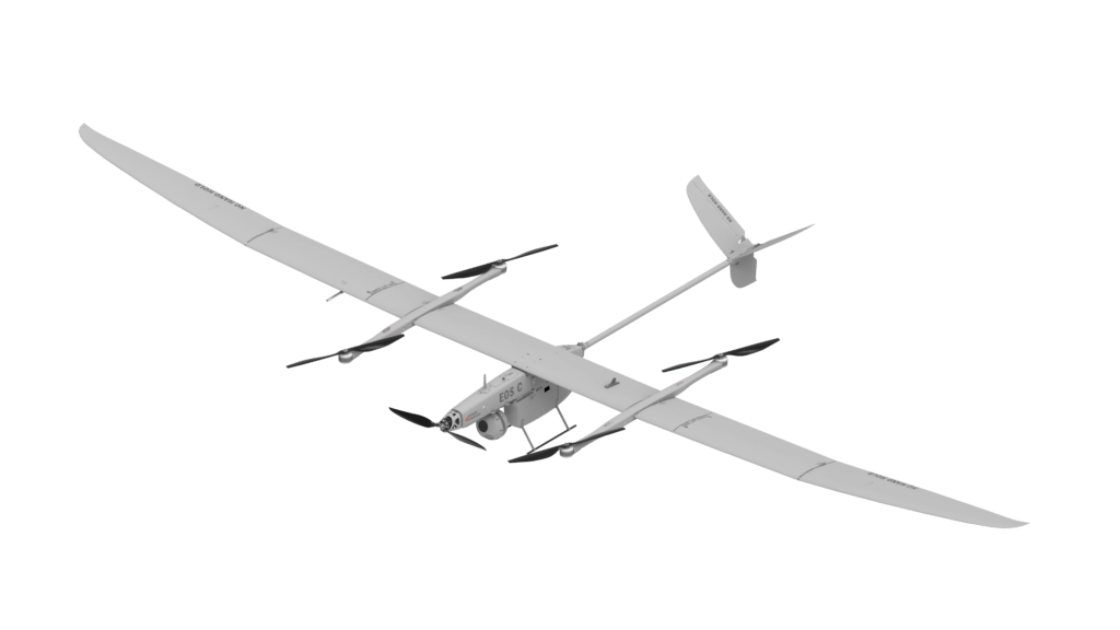 The EOS C tactical level vertical take-off and landing drone Defense Express The Defense Intelligence of Ukraine Received 2 Quiet UAVs Designed for Extreme Conditions